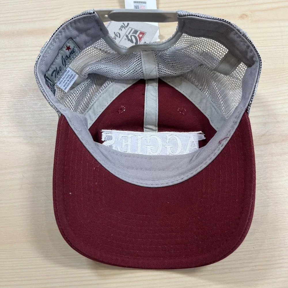 Texas A&M Aggies Hat Cap Snap Back Mens One Size Red NCAA Football The Game